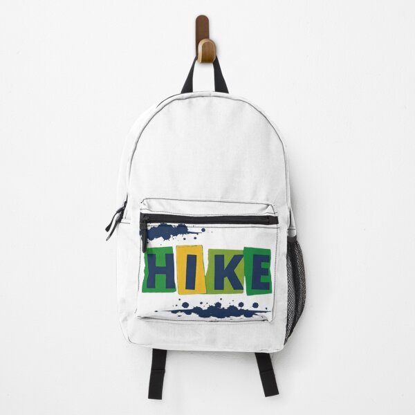 Item preview, HIKE Cool Tone Ransom Note Outdoor Typography designed and sold by GabeMountainArt.