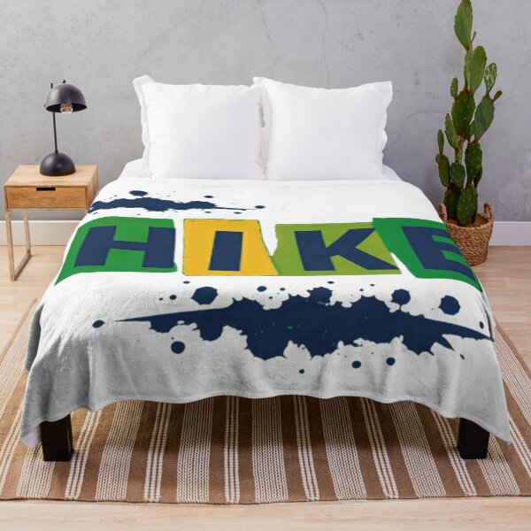 Item preview, HIKE Cool Tone Ransom Note Outdoor Typography designed and sold by GabeMountainArt.