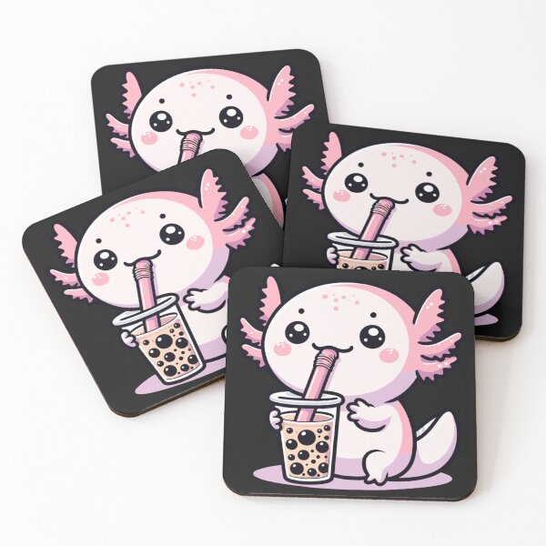 Item preview, Axolotl Bubble Tea Boba Tea & Cute Anime Kawaii, Girls Women designed and sold by ClairLuther571.