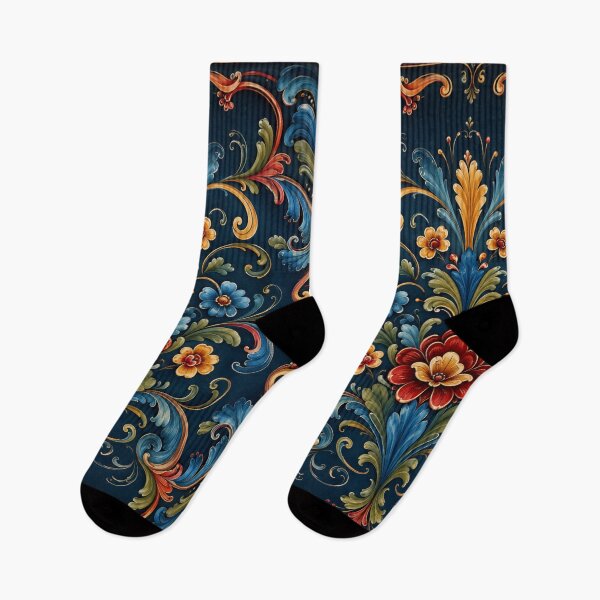 Item preview, Aceite de Rosemaling noruego, Telemark azul noruego Rosemaling  designed and sold by Owneysweet.