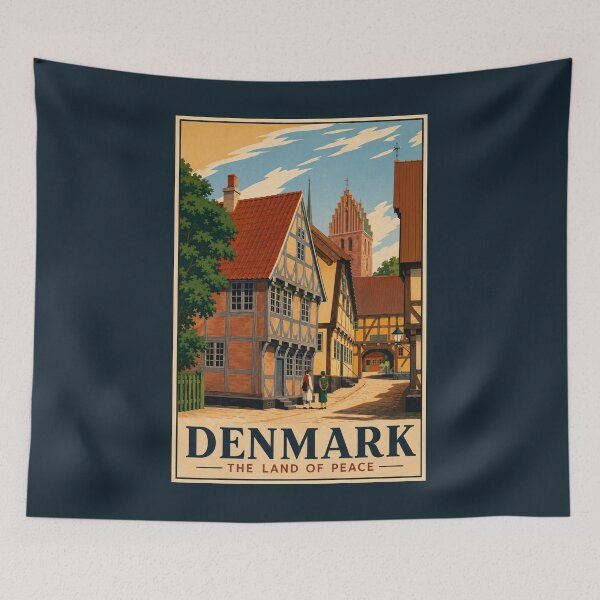 Item preview, Denmark - Land of Peace designed and sold by GoodOldVintage.
