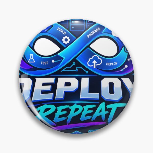 Item preview, Deploy Repeat DevOps Engineer Design designed and sold by LUM3RA.