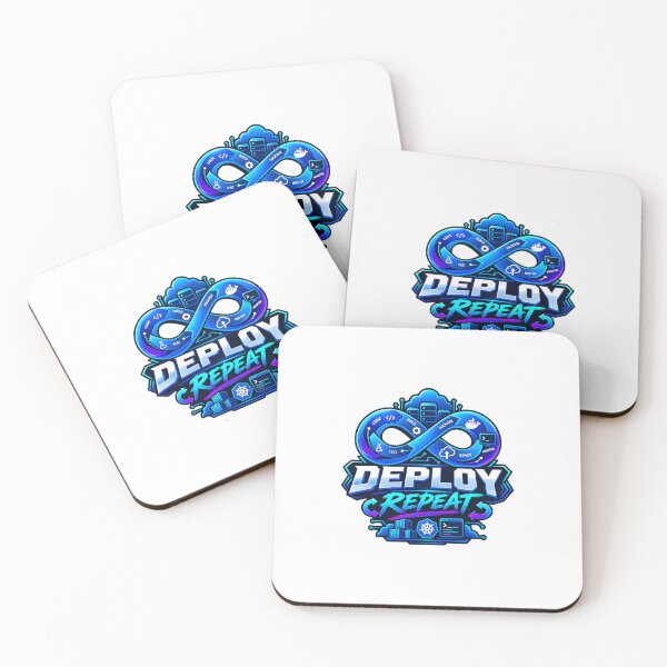 Item preview, Deploy Repeat DevOps Engineer Design designed and sold by LUM3RA.
