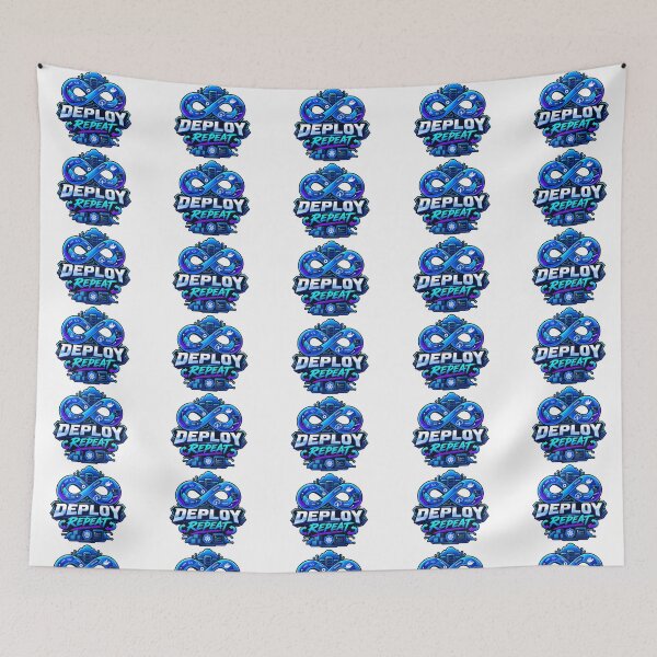 Item preview, Deploy Repeat DevOps Engineer Design designed and sold by LUM3RA.