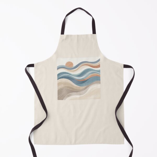 Item preview, Waves & Sky Abstract designed and sold by Cerys-GS.