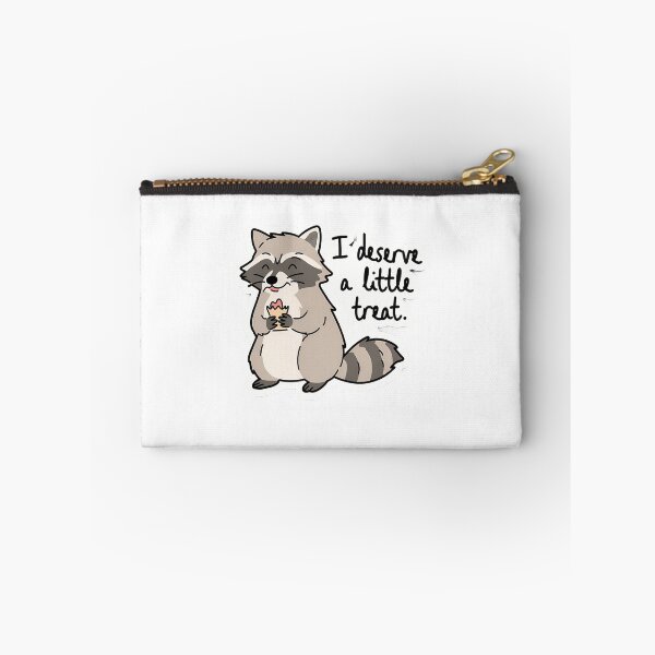 Item preview, I Deserve A Little Treat - Cute Racoon designed and sold by milana-baca.