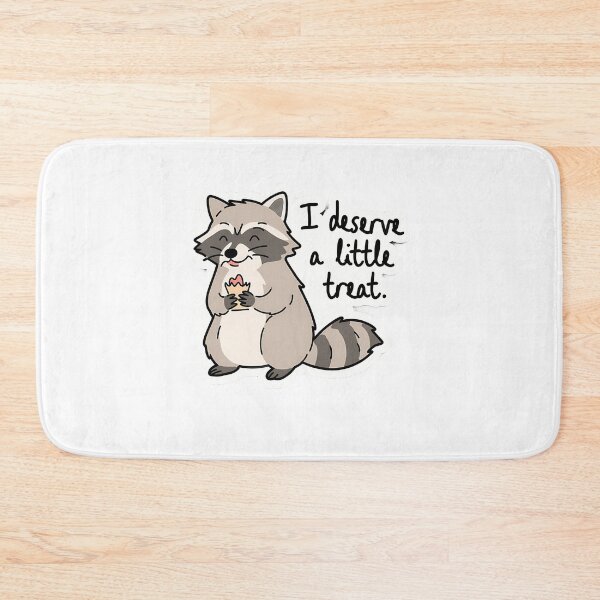 Item preview, I Deserve A Little Treat - Cute Racoon designed and sold by milana-baca.