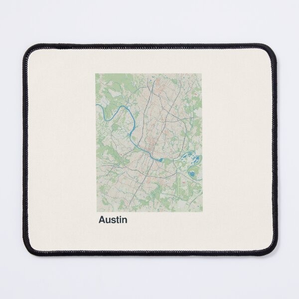 Item preview, Austin Minimalistic Map Art designed and sold by MapsNerd.