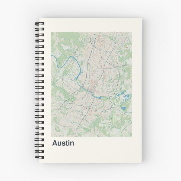 Item preview, Austin Minimalistic Map Art designed and sold by MapsNerd.
