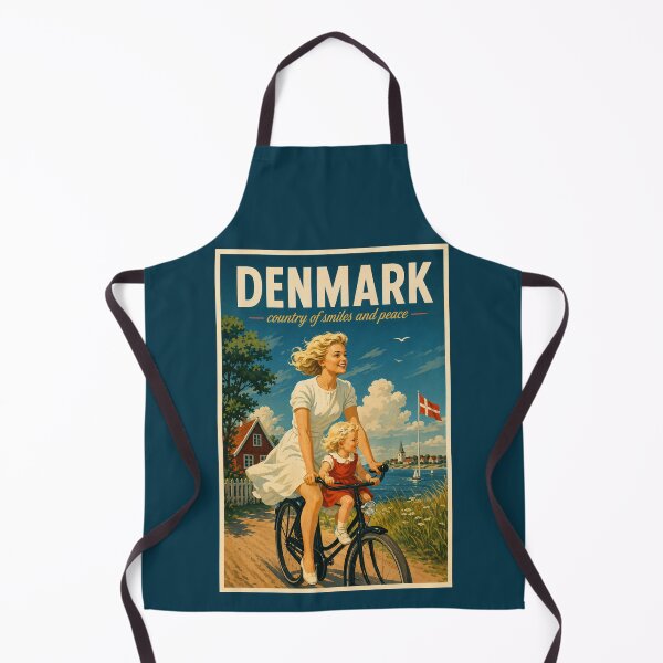 Item preview, Denmark - Country of Smiles and Peace designed and sold by GoodOldVintage.