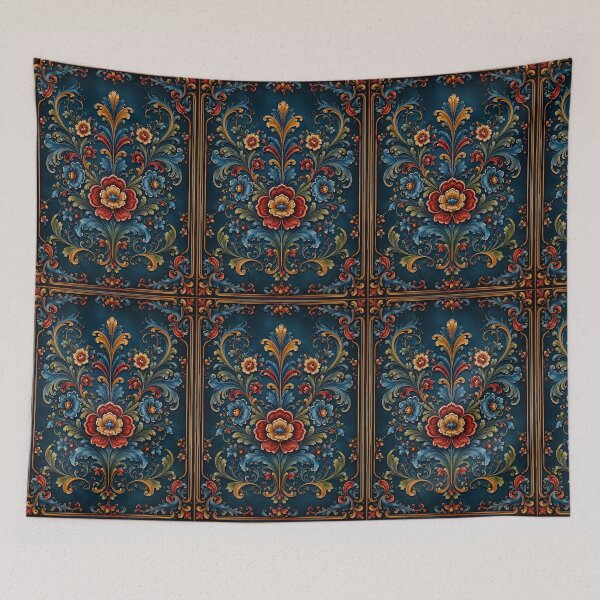 Item preview, Aceite de Rosemaling noruego, Telemark azul noruego Rosemaling  designed and sold by Owneysweet.