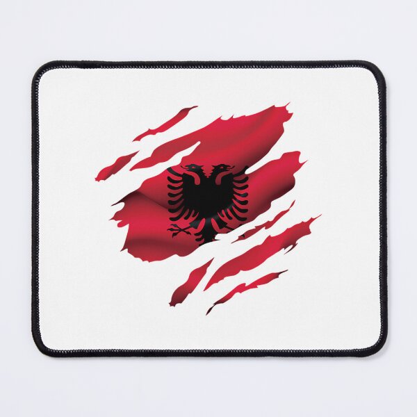 Item preview, Albania Ripped Flag designed and sold by moira-gooch.