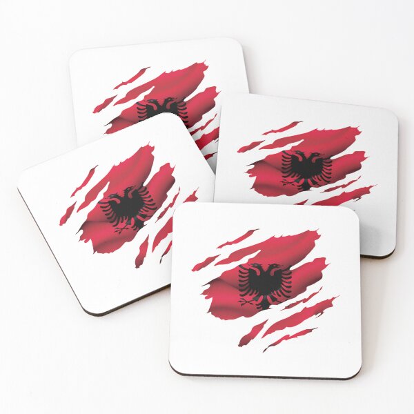 Item preview, Albania Ripped Flag designed and sold by moira-gooch.