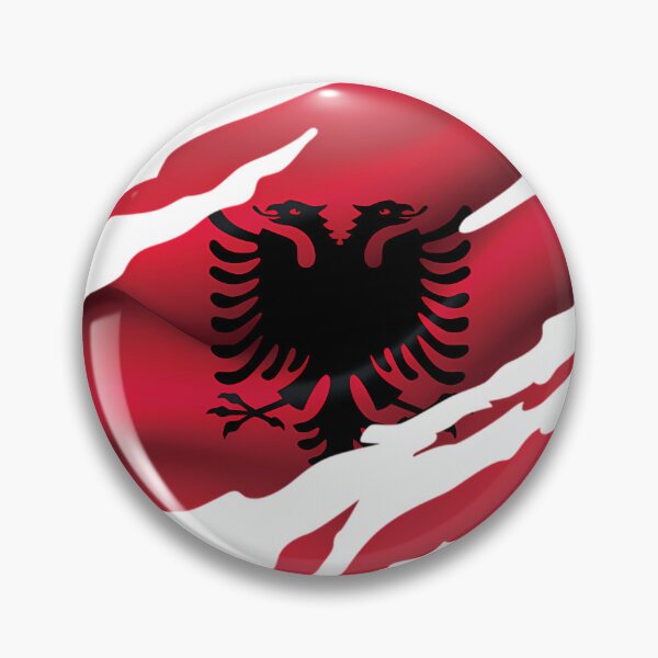 Item preview, Albania Ripped Flag designed and sold by moira-gooch.