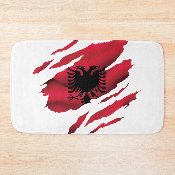 Item preview, Albania Ripped Flag designed and sold by moira-gooch.