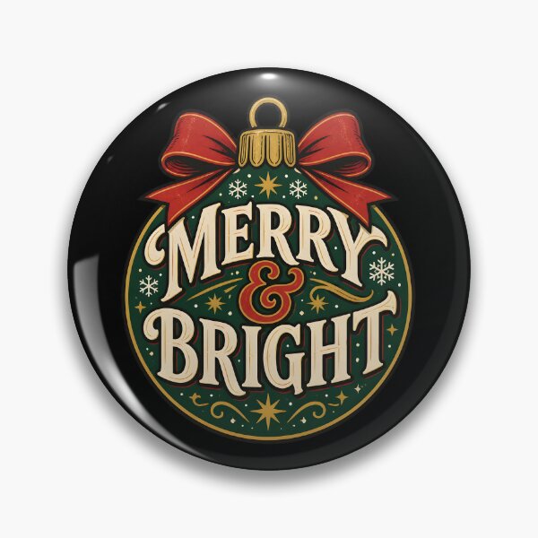 Item preview, Vintage Merry and Bright designed and sold by KristenosNehk.