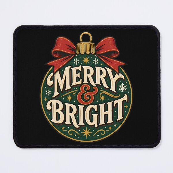 Item preview, Vintage Merry and Bright designed and sold by KristenosNehk.