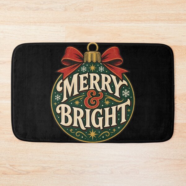 Item preview, Vintage Merry and Bright designed and sold by KristenosNehk.