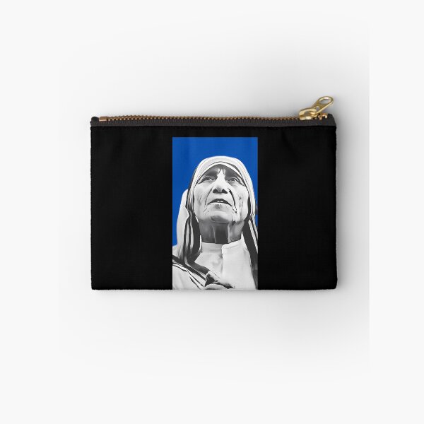 Item preview, Mother Teresa Portrait Blue designed and sold by maskystoreid.