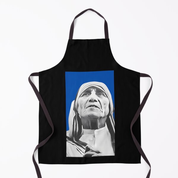 Item preview, Mother Teresa Portrait Blue designed and sold by maskystoreid.