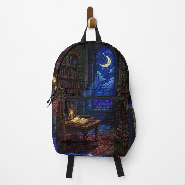 Item preview, Cozy Pixel Art: Afternoon Library Nook designed and sold by bapupa.