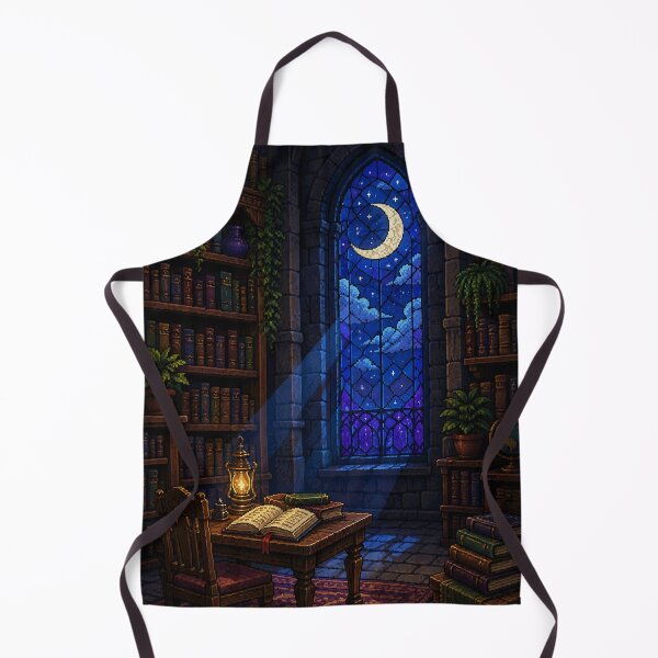 Item preview, Cozy Pixel Art: Afternoon Library Nook designed and sold by bapupa.