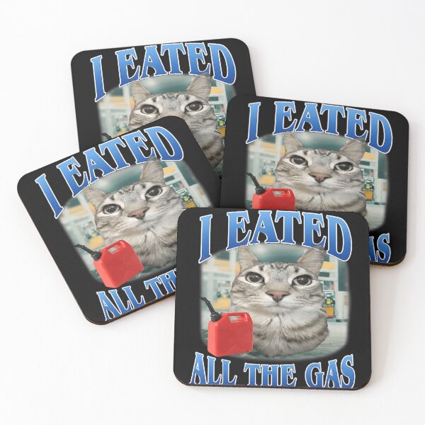 Item preview, I Eated All The Gas Funny Cat Meme Pet Owner Humor designed and sold by CharlieConon.