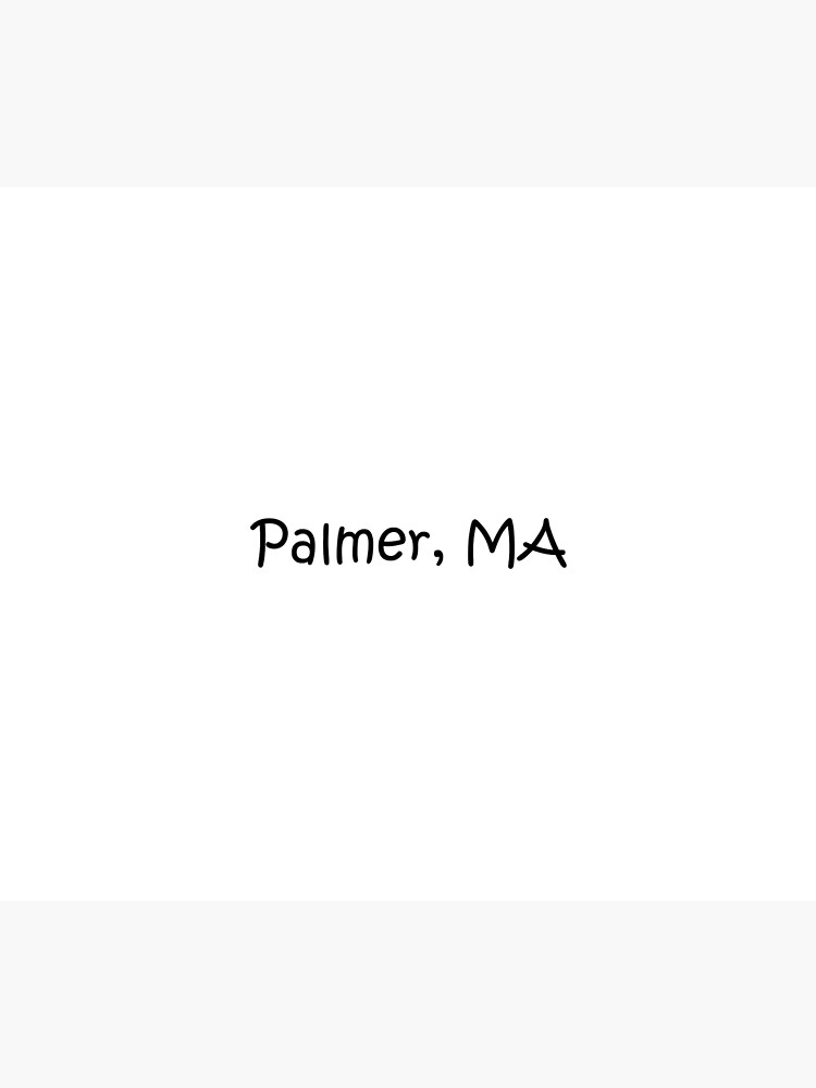 "Palmer, MA" Poster by lukaskugler Redbubble