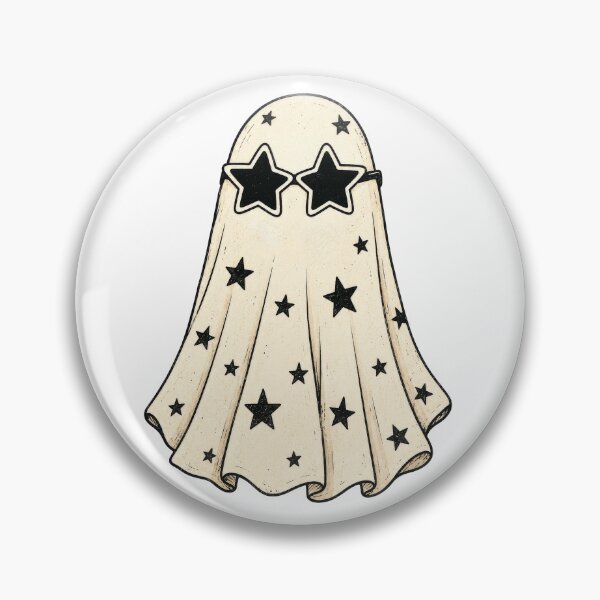 Item preview, Vintage Halloween Spooky Ghost, Retro Star Glasses designed and sold by Timeless Bond Designs.