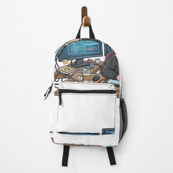 Item preview, Overworked Digital Artist Messy Desk Burnout designed and sold by DownloSpace.