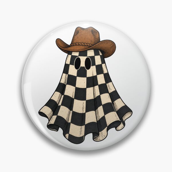 Item preview, Vintage Halloween Spooky Ghost Western Cowboy designed and sold by Timeless Bond Designs.
