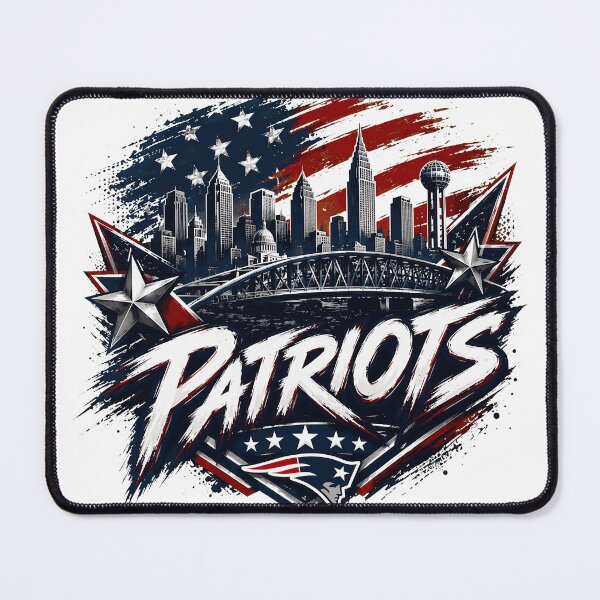 Item preview, Patriotic City Skyline Fan designed and sold by MarkPayne32795.