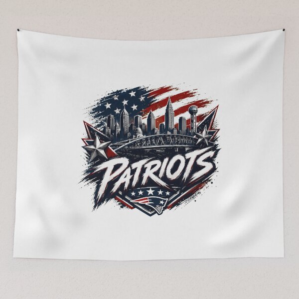Item preview, Patriotic City Skyline Fan designed and sold by MarkPayne32795.