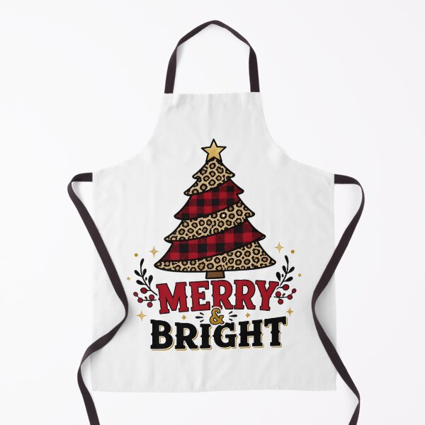 Item preview, Merry and Bright Leopard Print Red Plaid Christmas Tree designed and sold by KristenosNehk.