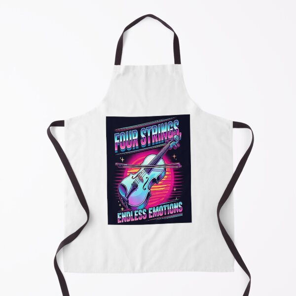 Item preview, Retrowave Violin - International Jazz Day designed and sold by Art-Arcade6.