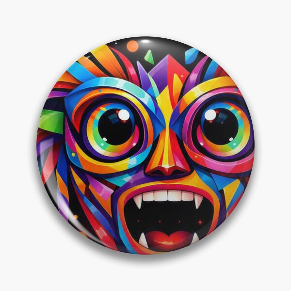 Item preview, Neon masks in a swirl of color designed and sold by Sigtrix.