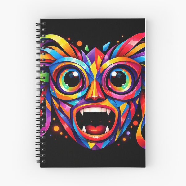 Item preview, Neon masks in a swirl of color designed and sold by Sigtrix.