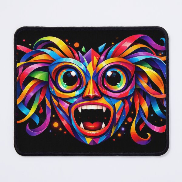 Item preview, Neon masks in a swirl of color designed and sold by Sigtrix.