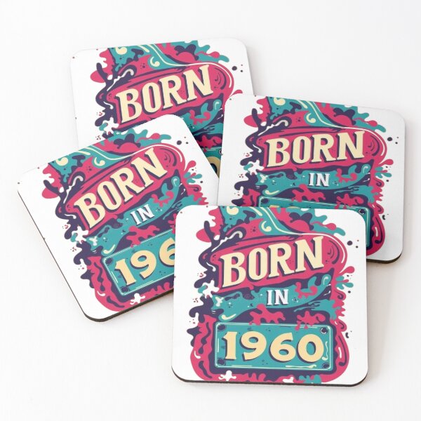 Item preview, Born in 1960 vintage tshirt designed and sold by Dilshan Chathuranga.