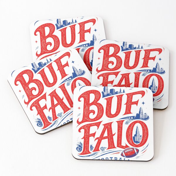 Item preview, Buffalo Football Retro City designed and sold by ManuelCai10045.