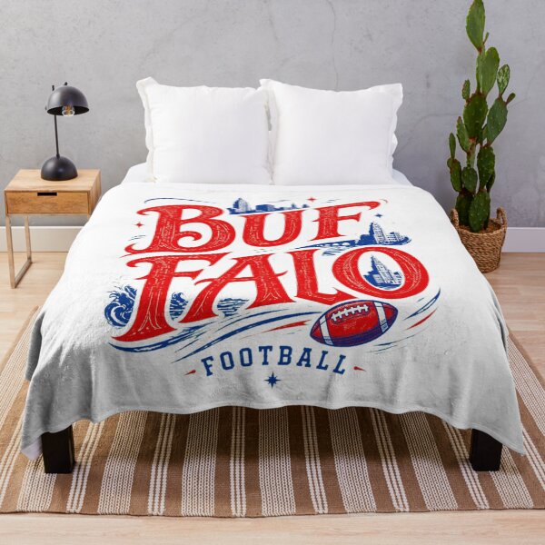 Item preview, Buffalo Football Retro City designed and sold by ManuelCai10045.