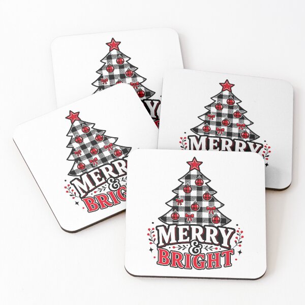Item preview, Merry and Bright Buffalo Check Christmas Tree Design designed and sold by KristenosNehk.