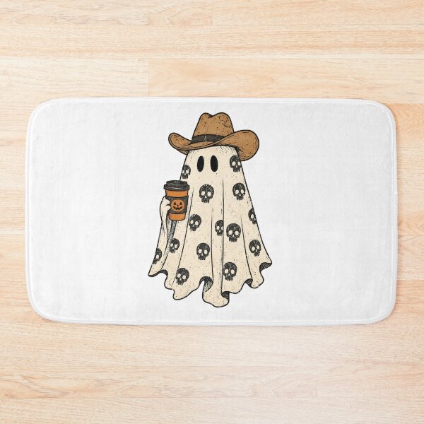 Item preview, Vintage Halloween Spooky Ghost Western Coffee designed and sold by Timeless Bond Designs.