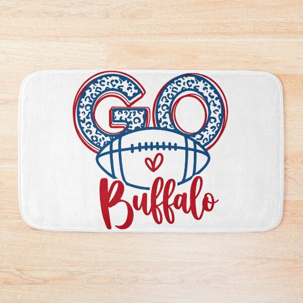 Item preview, Go Buffalo Football Heart Fan Design designed and sold by MarkPayne32795.
