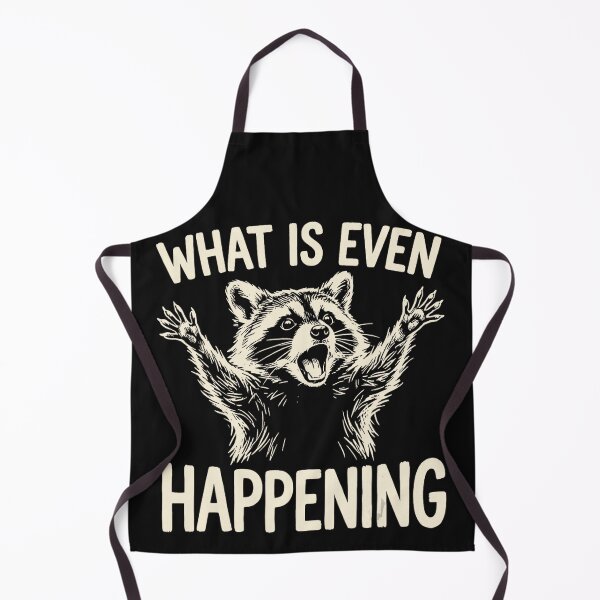 Item preview, What Is Even Happening Raccoon Confused Animal Humor designed and sold by BrockmeyeSB.