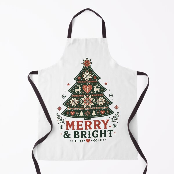 Item preview, Merry and Bright Nordic Scandinavian Christmas Tree designed and sold by KristenosNehk.