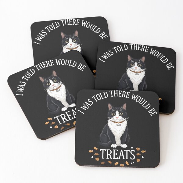 Item preview, I Was Told There Would Be Treats Cat Owner Feline Pet Humor designed and sold by CharlieConon.