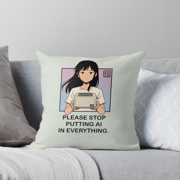 Item preview, AI Toaster Tech Humor Anime designed and sold by SakuraHaven.