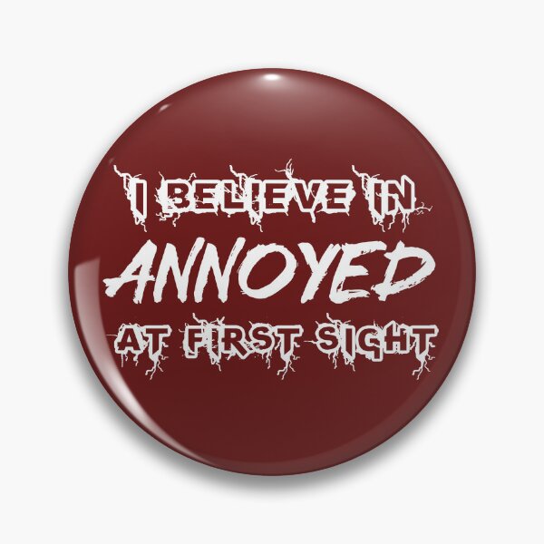 Item preview, Annoyed at first sight - White designed and sold by QukiDesign.