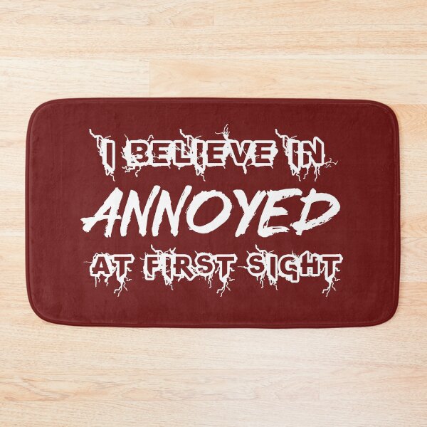 Item preview, Annoyed at first sight - White designed and sold by QukiDesign.
